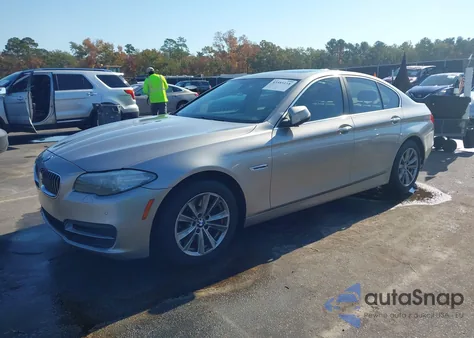 2014 BMW 528I из США, поврежденный, VIN WBA5A5C57ED504145